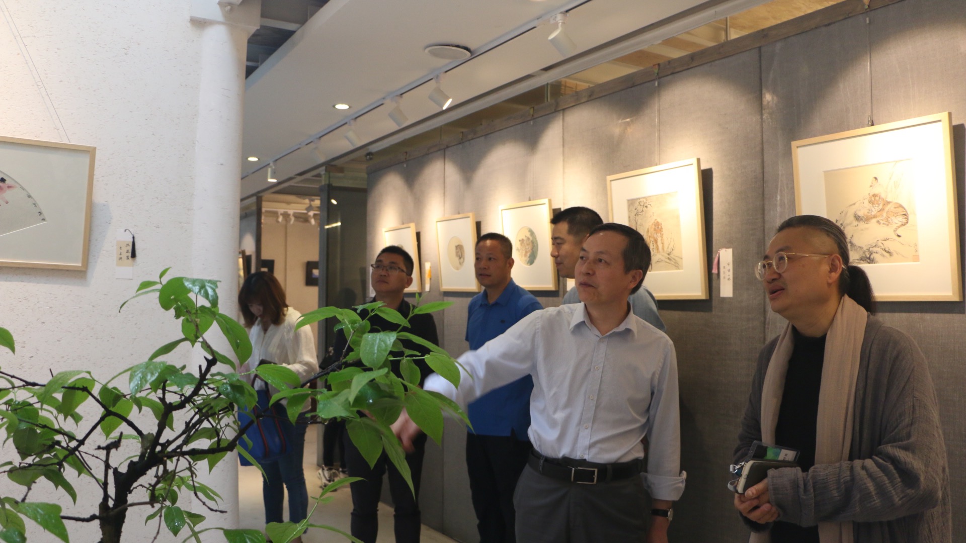 順時(shí)隨俗 匠心揮墨吉祥意  谷雨·群易吉祥藝術(shù)展在九溪書院成功舉辦