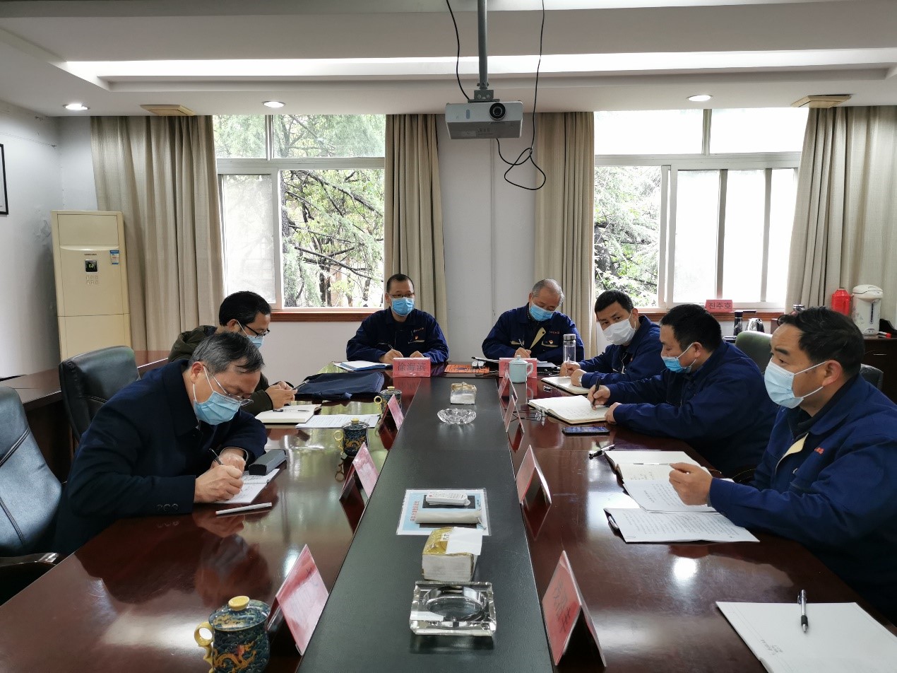 集團公司黨委書記、董事長虞岳明赴申達公司調(diào)研指導工作