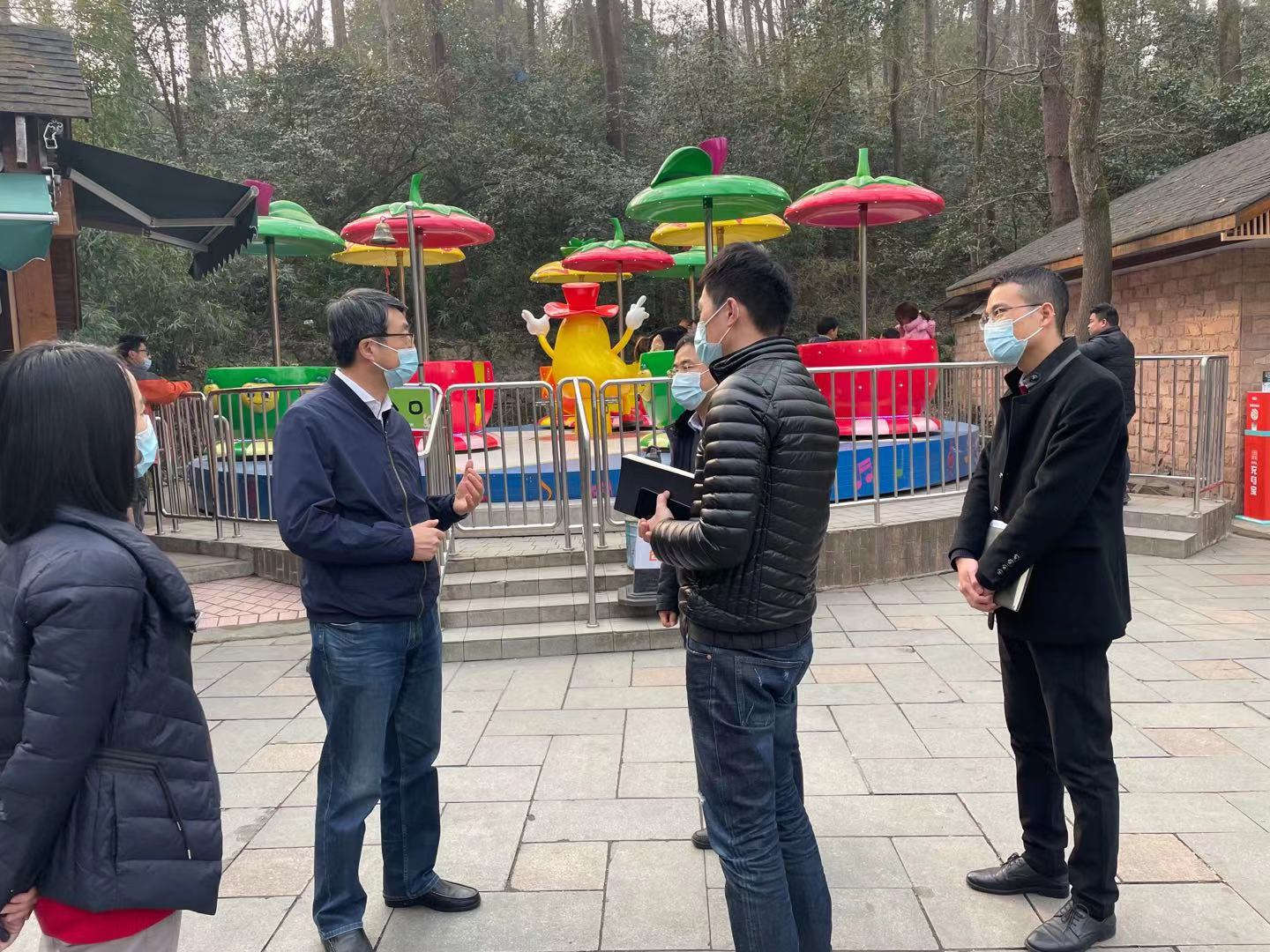 吳敏赴哎喲藝創(chuàng)檢查安全生產(chǎn)、疫情防控工作