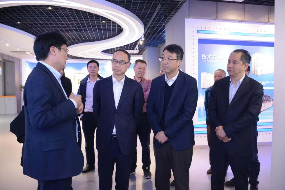 省國(guó)資委副主任、黨委委員姜揚(yáng)劍一行赴國(guó)瑞科技調(diào)研座談