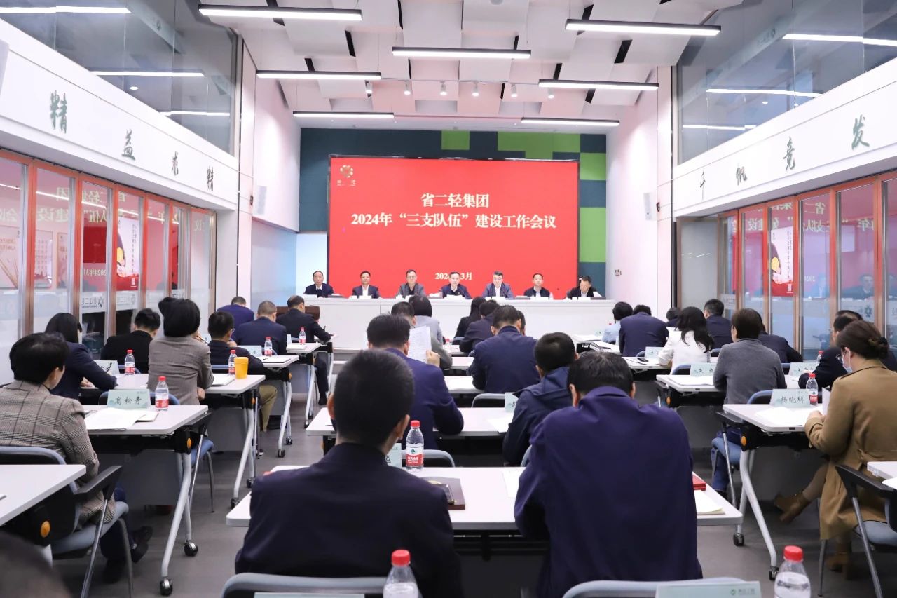 省二輕集團(tuán)召開“三支隊(duì)伍”建設(shè)工作會議